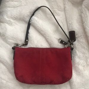 Coach mini bag / wristlet
